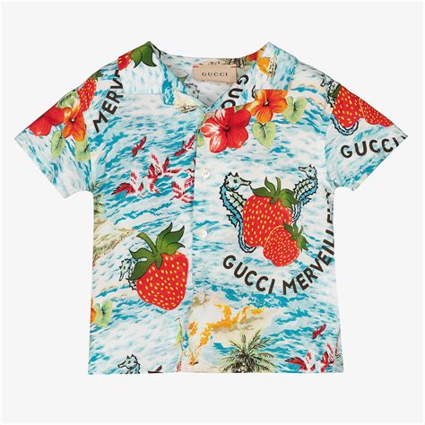 gucci boys t shirt size 12|Gucci shirt baby boy.